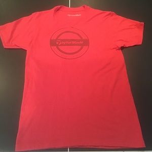 Men’s Taylormade red Tshirt